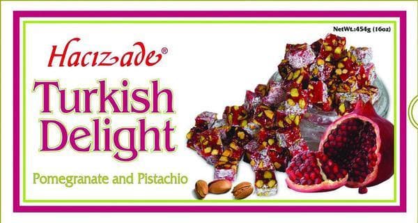 Buy Turkish Delight Pomegranate Pistachio 454g