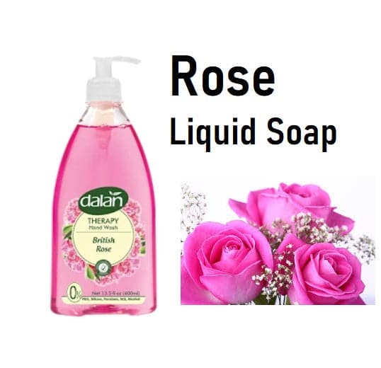 Rose soap | Dalan | British Rose | 400ml - TurkishMart