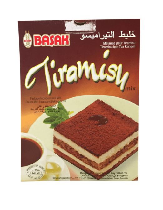 Tiramisu Powder mix | Halal | Basak | 335g - Cash and Carry