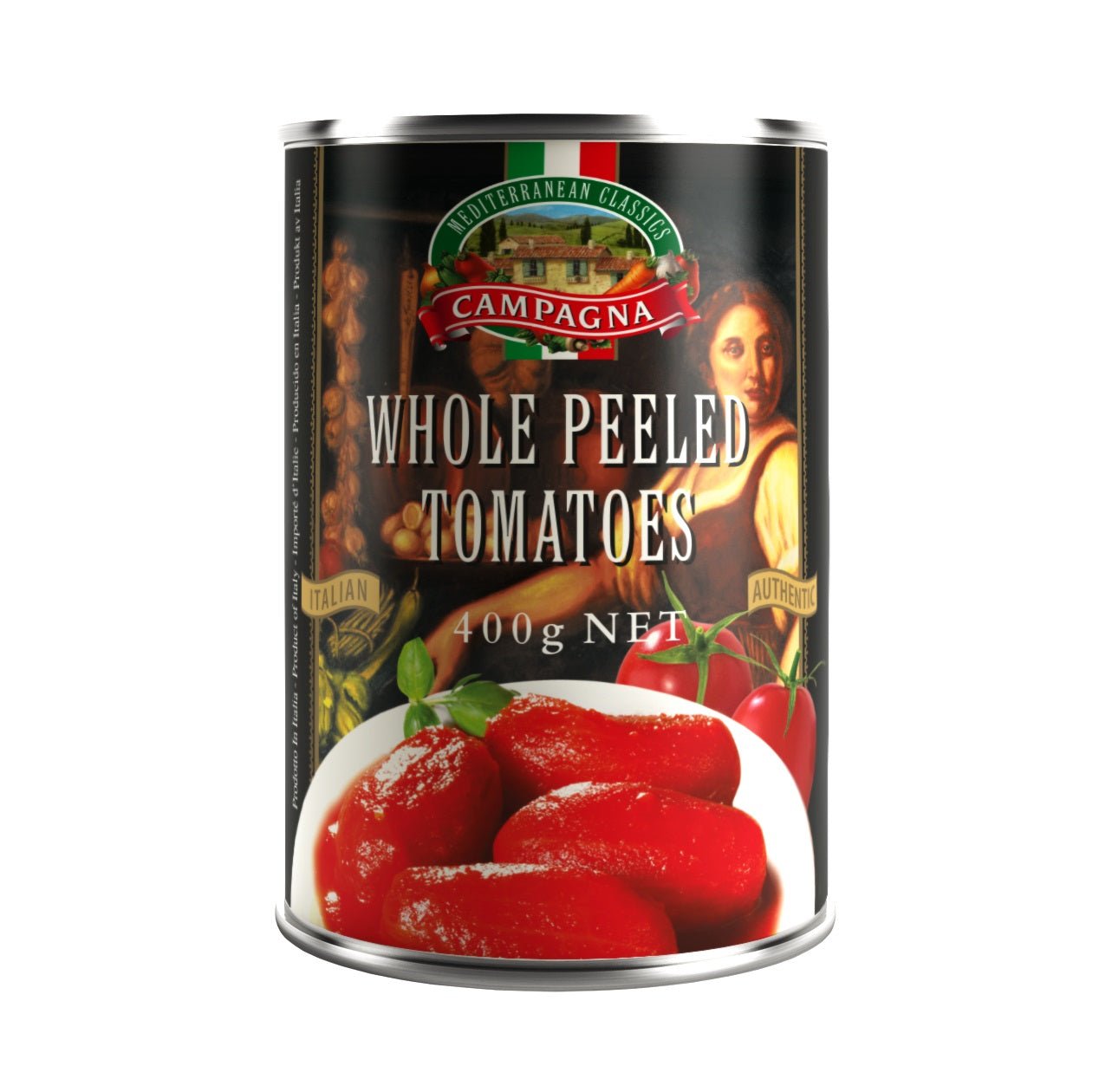 Whole Peeled Tomatoes Campagna 400g
