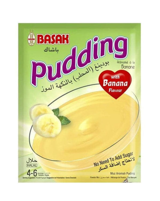 Banana Pudding | Banana Flavour | Basak | 130g - Cash and Carry