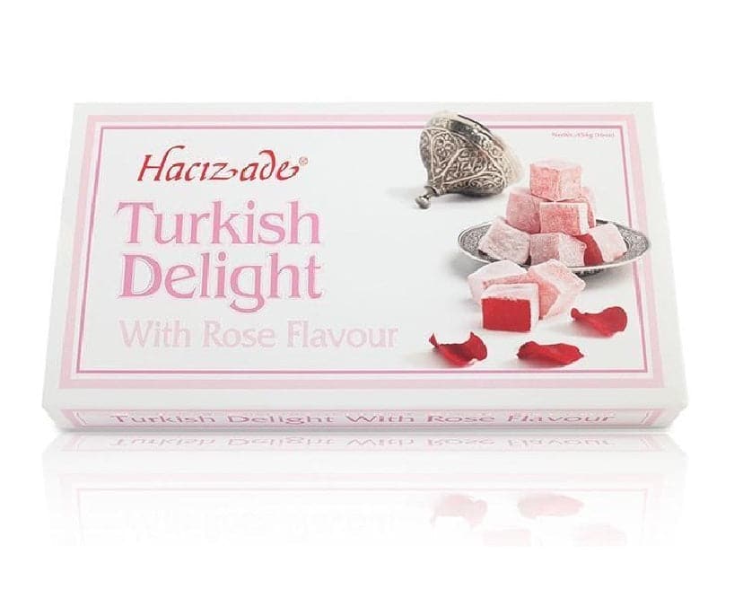 Hacizade Turkish Delight with Rose Lokum 454g 
