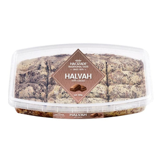 Halva with cacao Halvah Helva | Hacizade | 350GR - 