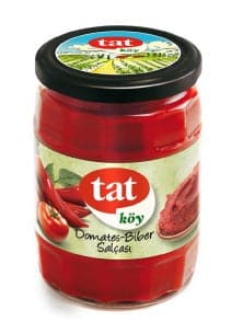 Tomato Pepper Paste Tat 560g Glass Jar 